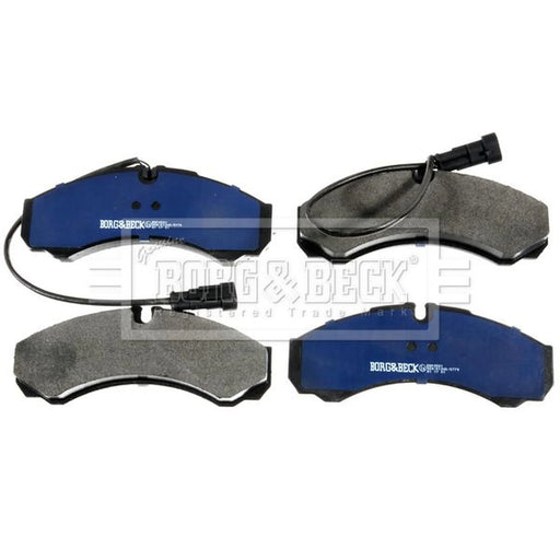 Borg & Beck 4 x Rear Brake Pad Set BBP2551