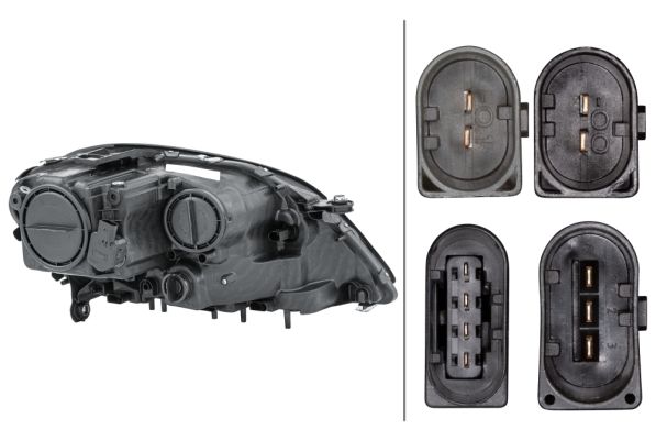 Hella Headlight Headlamp W5W Left