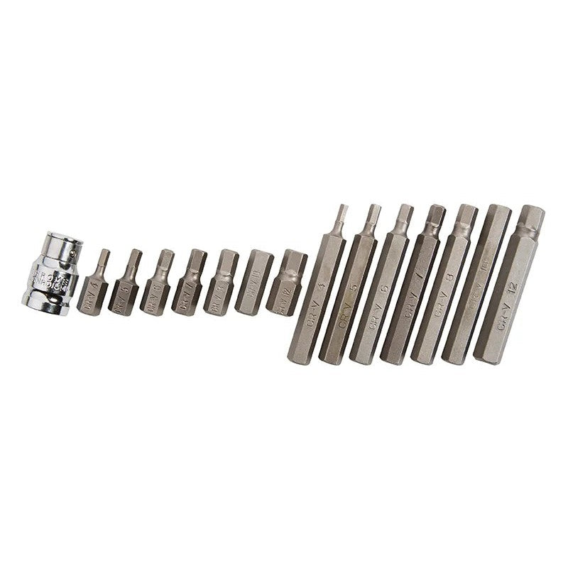 BlueSpot Tools Hex Bit Set, 15 Piece - 1513