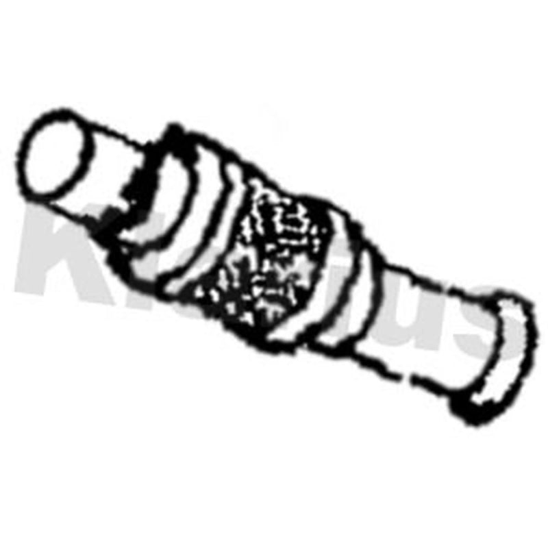 Klarius Exhaust Pipe OD MZ1053V