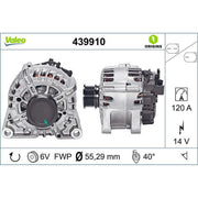 Valeo Car Alternator 12V 439910