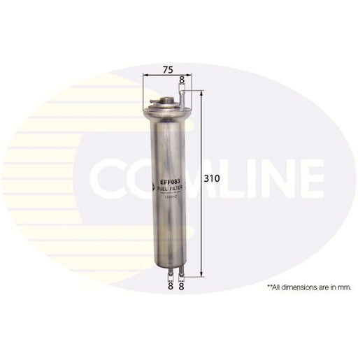 Comline Fuel Filter Element EFF083