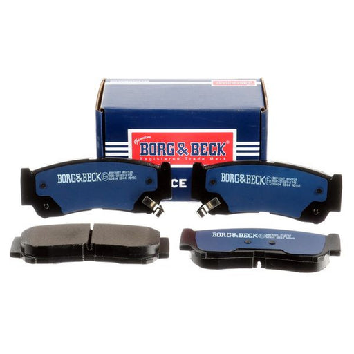 Borg & Beck 4 x Rear Brake Pad Set BBP2007