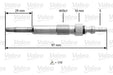 VALEO 345136 Glow Plug Fits Alfa Romeo 155 164 Jeep Grand Cherokee Opel Vauxhall Valeo - Town Parts
