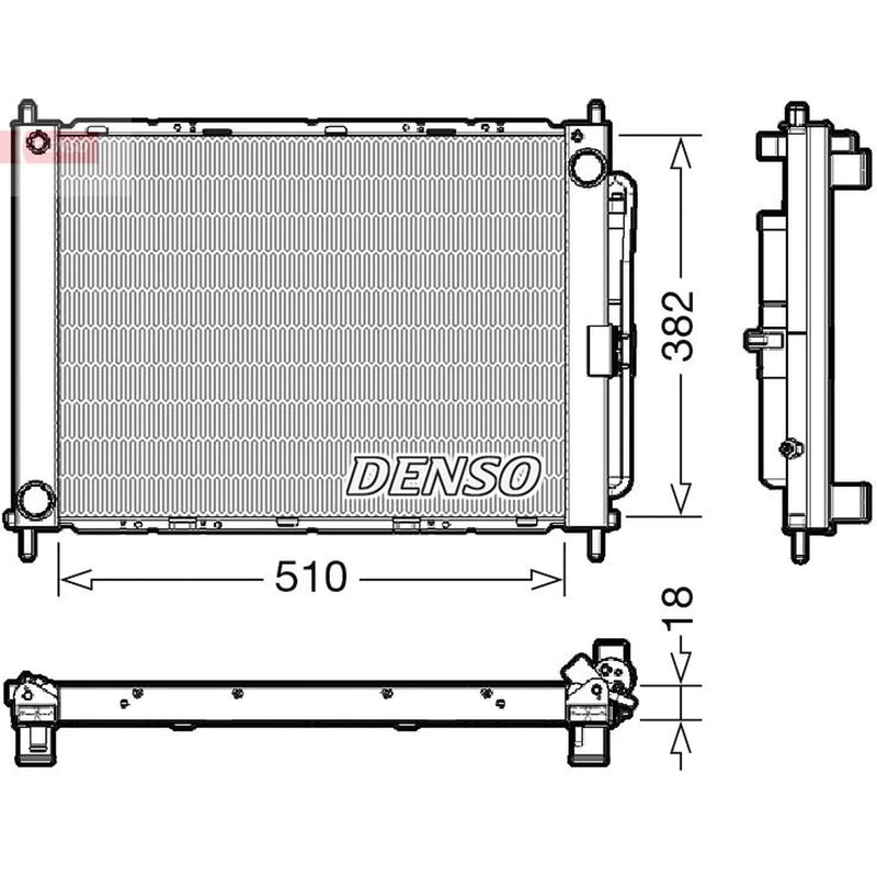 Denso Complete Cooling Module DRM23111
