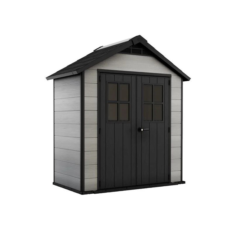 Keter Oakland Shed Grey 7.5 x 4ft - 254397