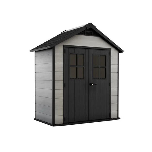 Keter Oakland Shed Grey 7.5 x 4ft - 254397