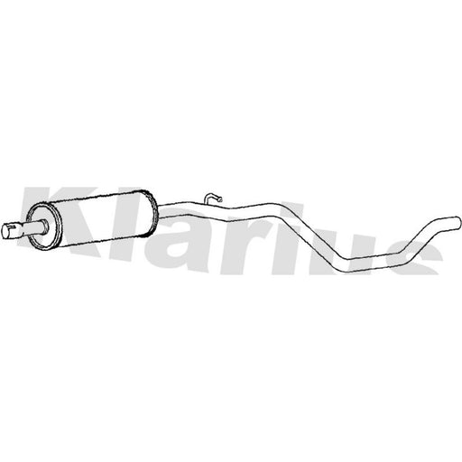 Klarius Box With Centre Pipe Centre VW761Q