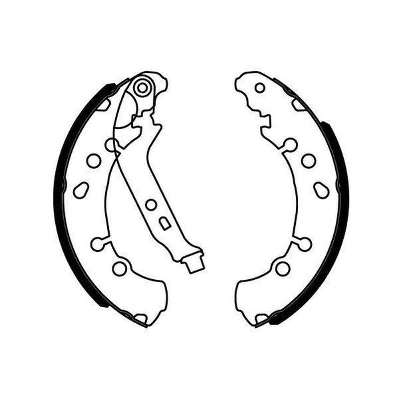 Textar Brake Shoe Set Axle Kit 91075000