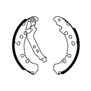 Mintex Brake Shoe Set Axle Kit MFR639