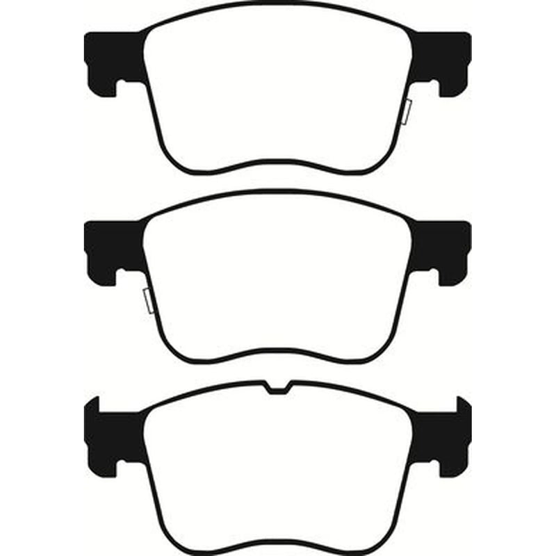 Abtex Front Brake Pad Set PLU2460