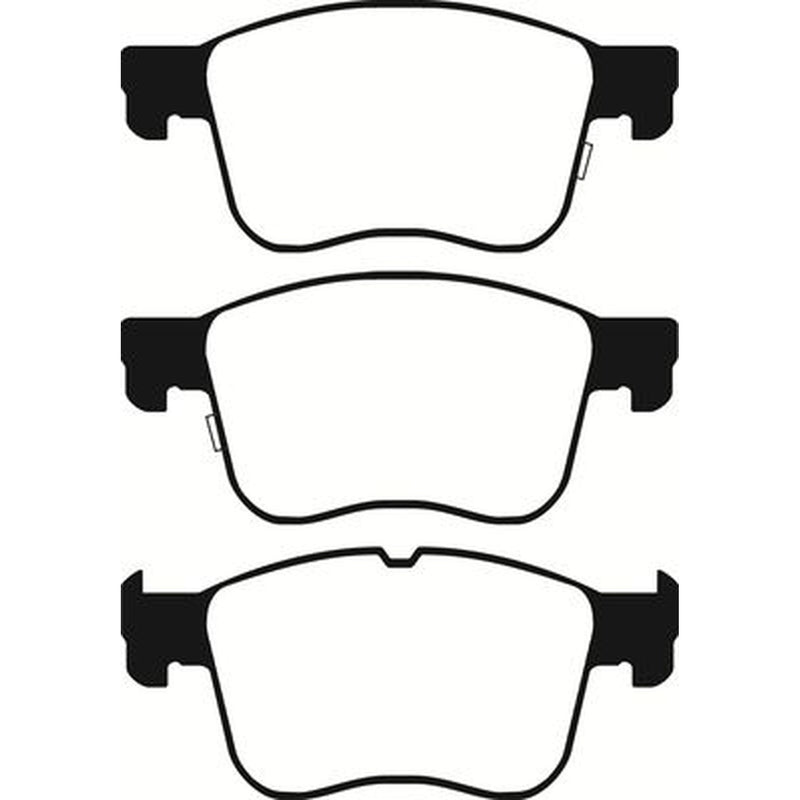 Abtex Front Brake Pad Set PLU2460