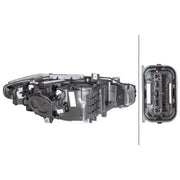 Hella Headlight Headlamp W6W Left 1LJ 354 983-031
