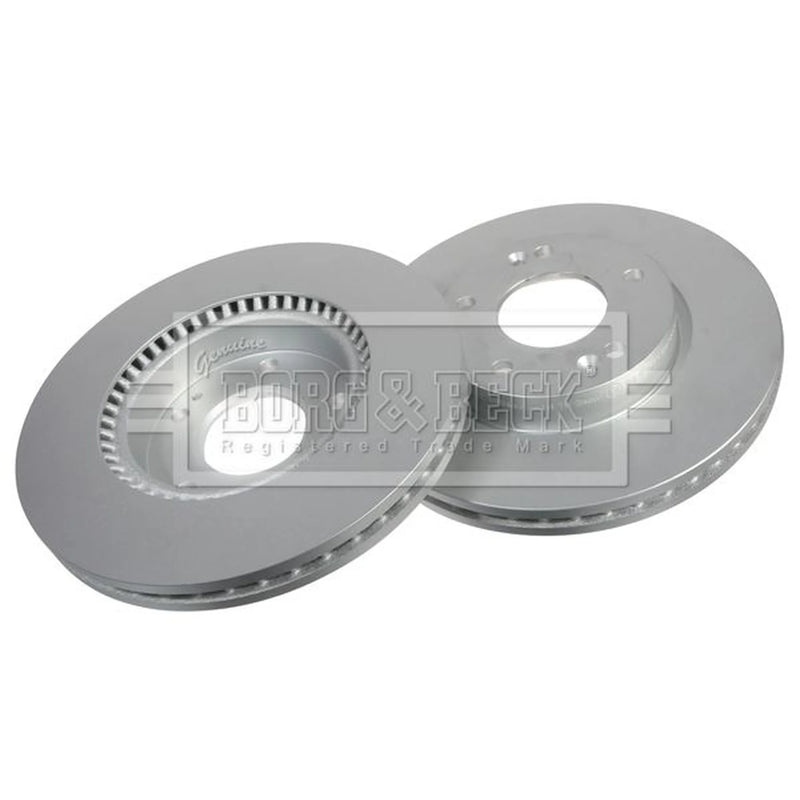 Borg & Beck 2 x Vented Front Brake Discs BBD4495