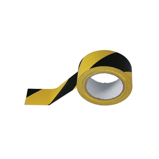 Connect Black & Yellow Barrier Tape 50mm x 33m Adhesive 1pc - CPL