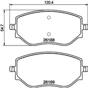 Mintex Front Brake Pad Set MDB3347
