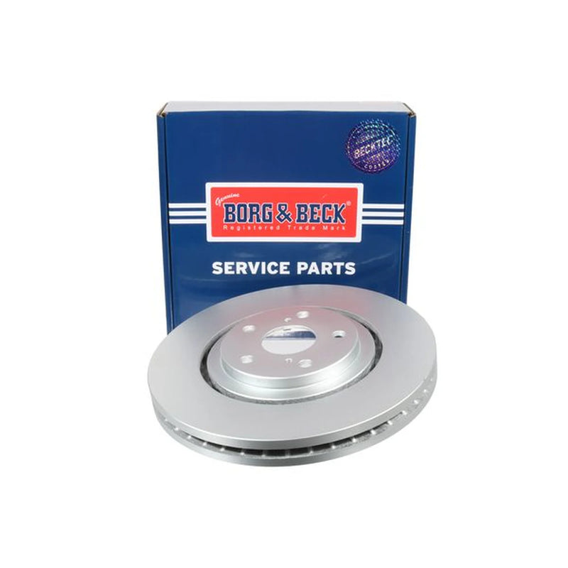 Borg & Beck 2 x Vented Front Brake Discs BBD6000S