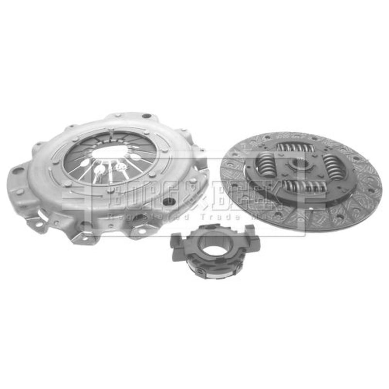Borg & Beck Clutch Kit Set 3pc 228mm HK2040