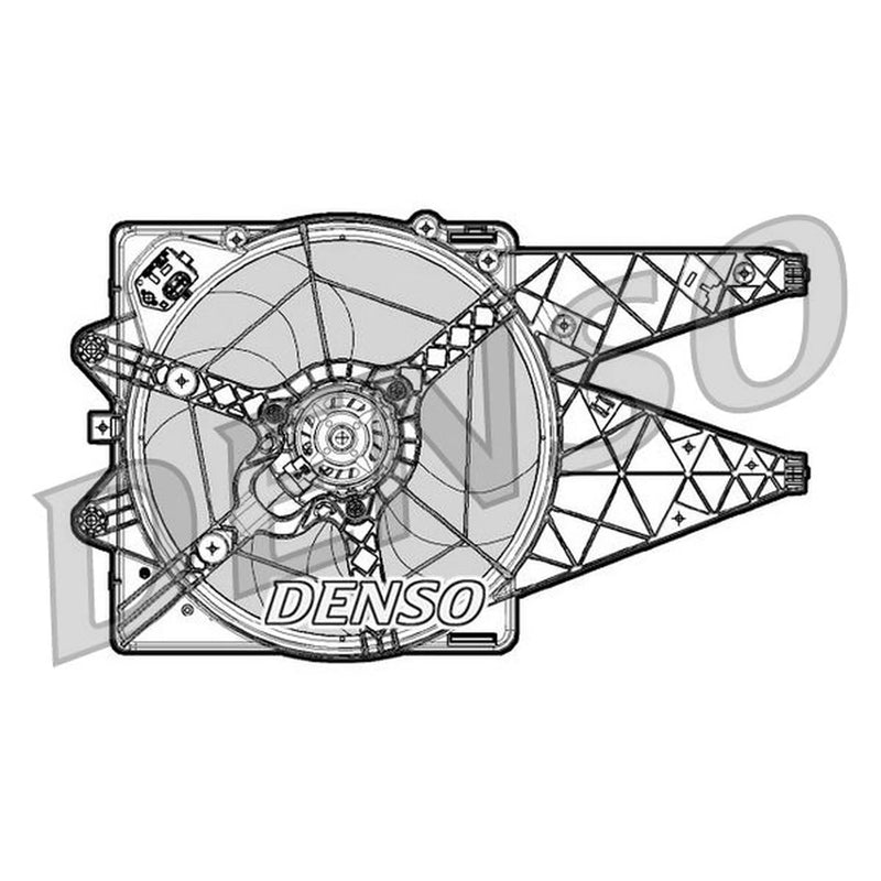 Denso Engine Cooling Fan DER09065