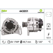 Valeo Car Alternator 12V 443051