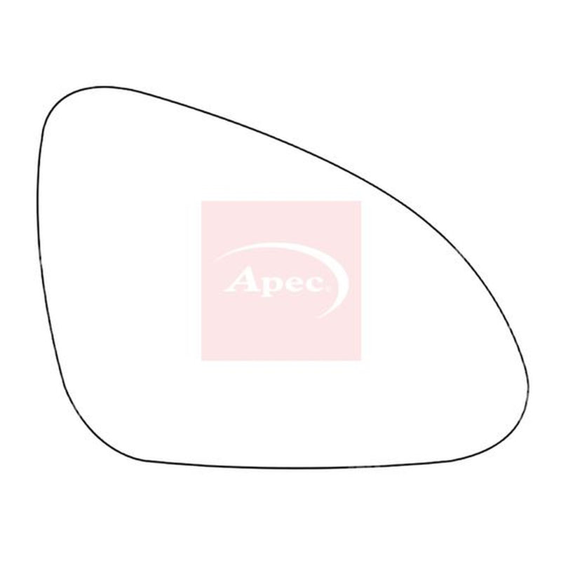 Apec Exterior Wing Mirror Glass Right AMS2306A