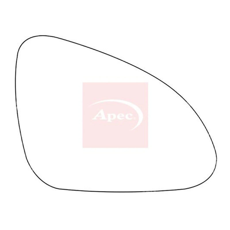 Apec Exterior Wing Mirror Glass Right AMS2306A