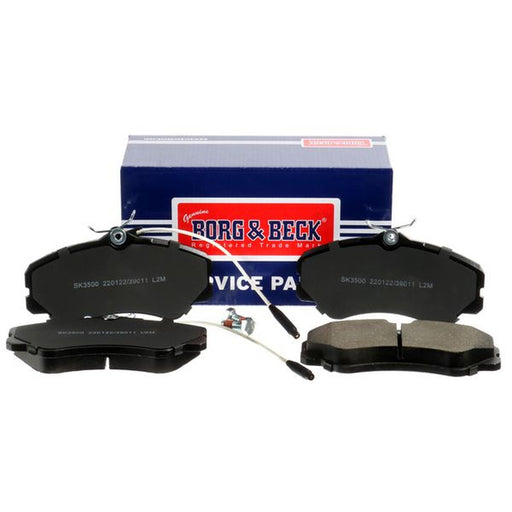 Borg & Beck 4 x Front Brake Pad Set BBP1130