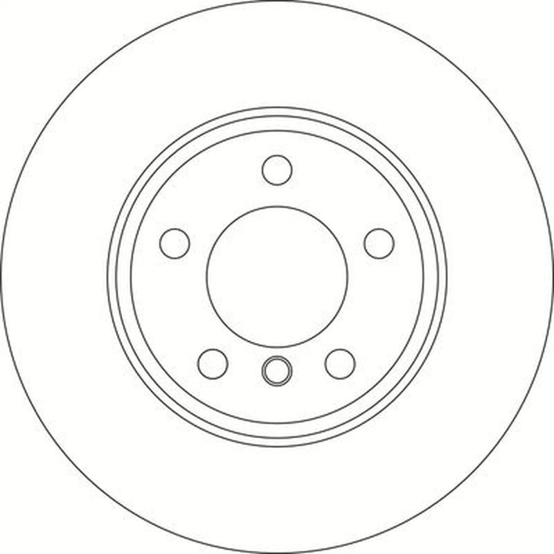 Abtex 2 x Vented Front Brake Discs BD1822V