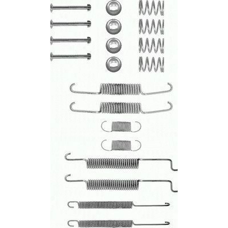 Textar Brake Shoe Accessory Kit Rear 97000600