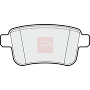Apec Rear Brake Pad Set PAD1657