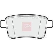 Apec Rear Brake Pad Set PAD1657