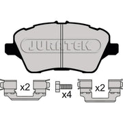 Juratek Front Brake Pad Set JCP4612