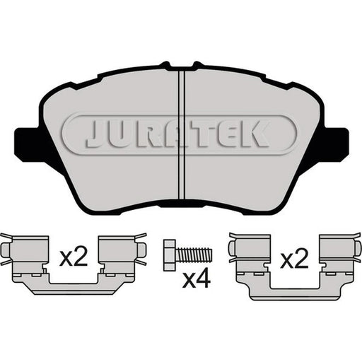 Juratek Front Brake Pad Set JCP4612