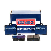 Borg & Beck 4 x Rear Brake Pad Set BBP1668