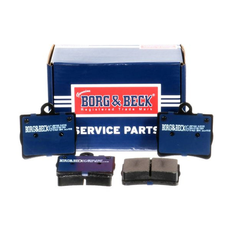 Borg & Beck 4 x Rear Brake Pad Set BBP1668