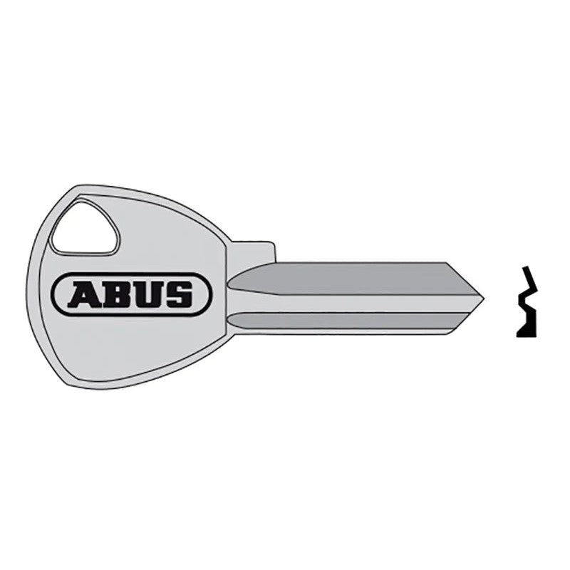 ABUS Mechanical 65/25 25mm New Profile Key Blank - 10011406-01