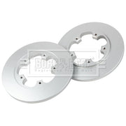 Borg & Beck 2 x Solid Rear Brake Discs BBD5364