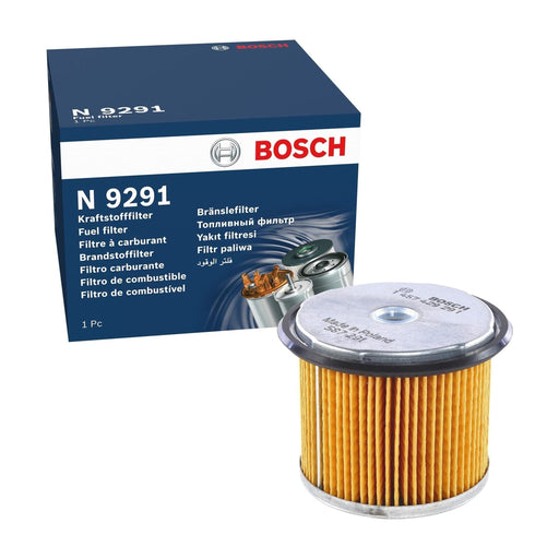 Genuine Bosch Car Fuel Filter N9291 Fits Peugeot 306 Td - 1.9 - 93-97 1457429291 Bosch  - Town Parts