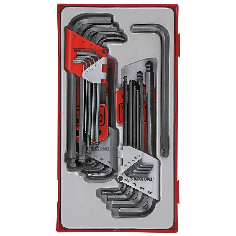 Teng Tools Ball Point Hex & TX Key Set TT1 28 Pieces