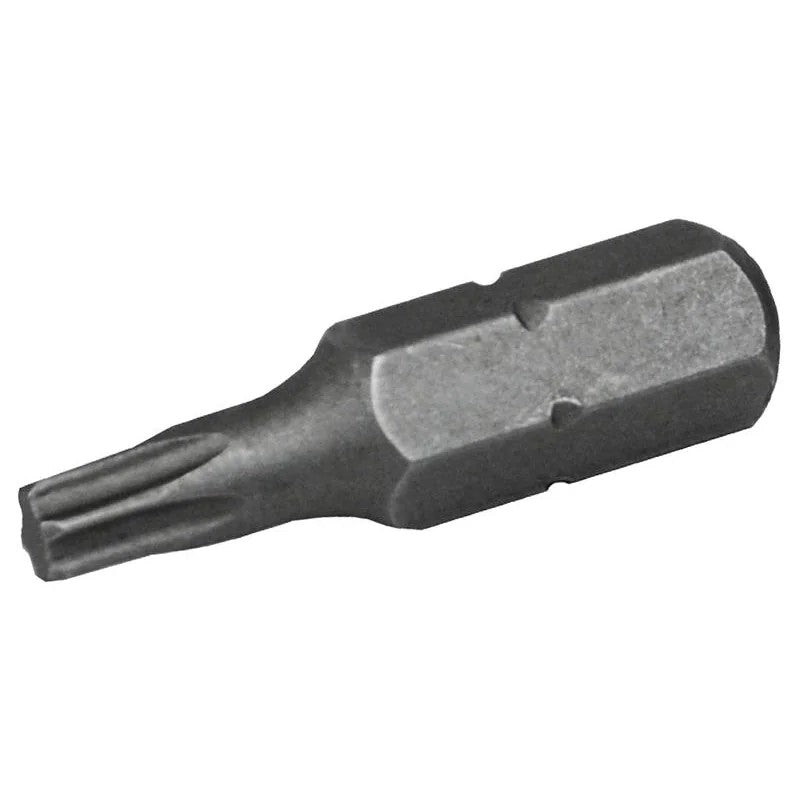 Faithfull Torx S2 Grade Steel Screwdriver Bits TX40 x 25mm (Pack 3) - FAISBT4025
