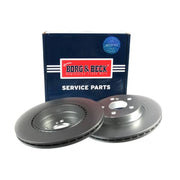 Borg & Beck 2 x Vented Rear Brake Discs BBD4703