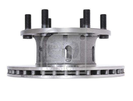 Febi 2 x Brake Disc Set Internally Vented Front