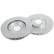 Borg & Beck 2 x Vented Front Brake Discs BBD5271