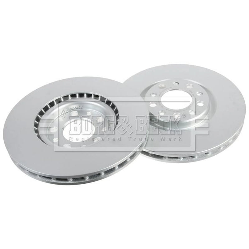 Borg & Beck 2 x Vented Front Brake Discs BBD5271