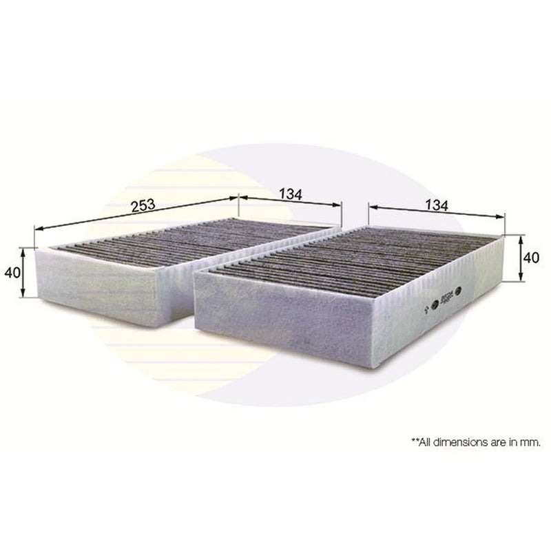 Comline Cabin Air Filter (Pollen Filter) EKF226A