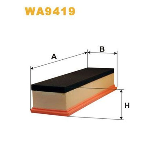 WIX Engine Air Filter WA9419