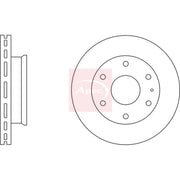 Apec 2 x Vented Front Brake Discs DSK2806