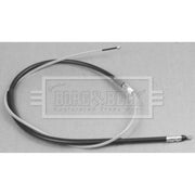 Borg & Beck Handbrake Cable Left Rear BKB2962