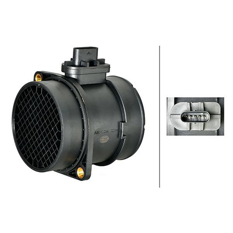 Hella MAF Sensor (Mass Air Flow) 8ET 358 166-571