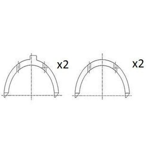 FAI Thrust Washer Set 84.2mm BT3003-STD